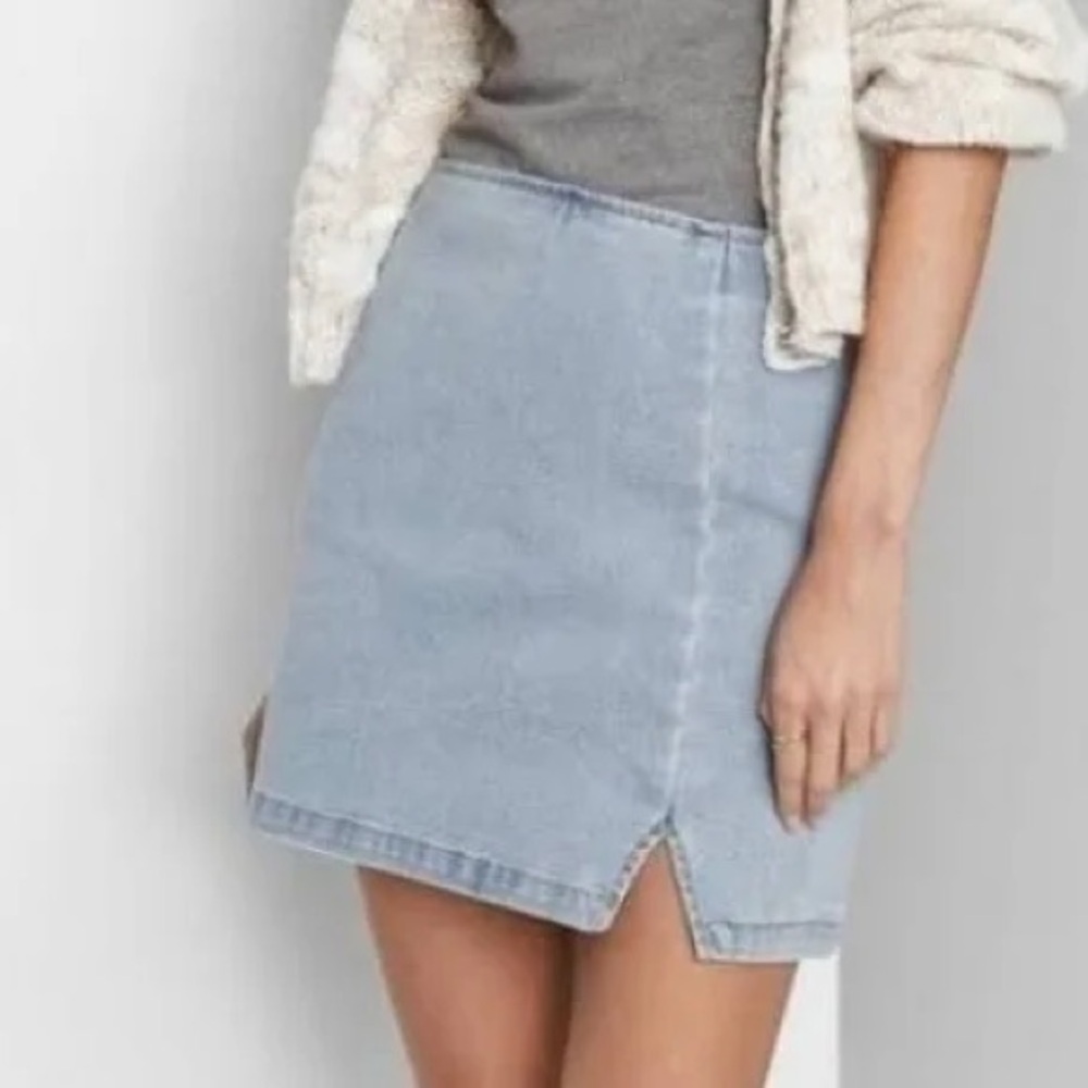 Wild Fable denim mini skirt